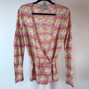 M By Missoni Wrap Top/Cardigan IT48/US12